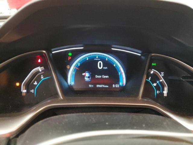 2HGFC1F79HH631351 - 2017 HONDA CIVIC EXL RED photo 9