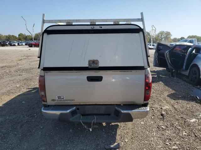 1GCDT14E378210933 - 2007 CHEVROLET COLORADO BEIGE photo 6