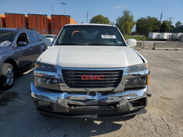 1GTH6MFE7C8106026 - 2012 GMC CANYON SLE WHITE photo 5