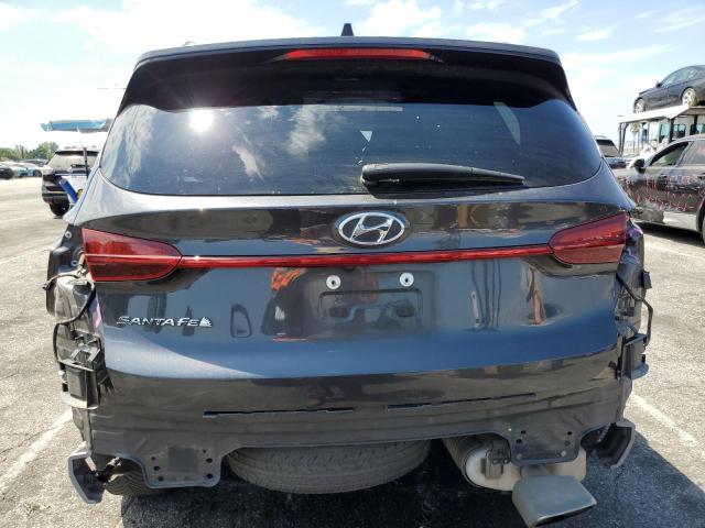 5NMS24AJ7MH339930 - 2021 HYUNDAI SANTA FE SEL CHARCOAL photo 6