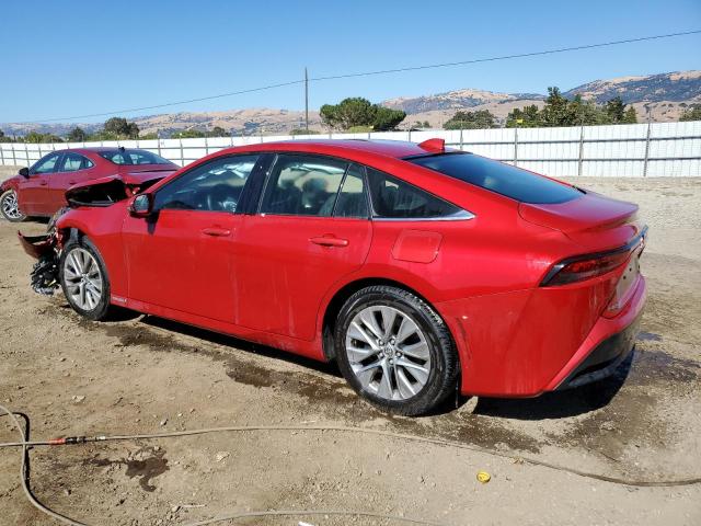 JTDAAAAA3PA008046 - 2023 TOYOTA MIRAI XLE RED photo 2