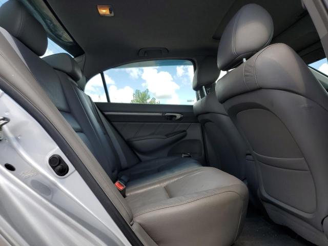2HGFA15079H033030 - 2009 HONDA CIVIC EXL SILVER photo 10