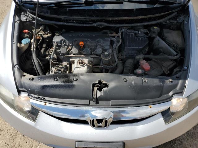 2HGFA15079H033030 - 2009 HONDA CIVIC EXL SILVER photo 11