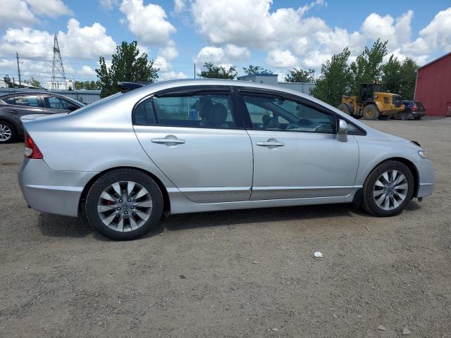 2HGFA15079H033030 - 2009 HONDA CIVIC EXL SILVER photo 3
