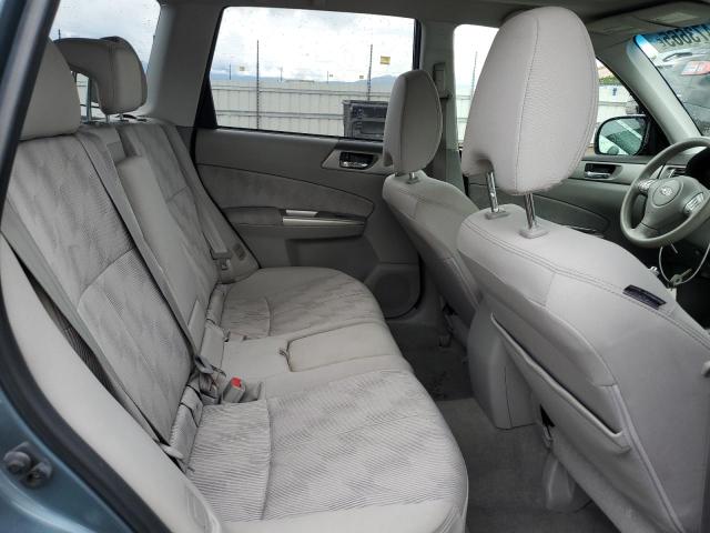 JF2SH6CCXAH787988 - 2010 SUBARU FORESTER 2.5X PREMIUM TEAL photo 11