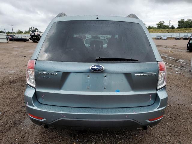 JF2SH6CCXAH787988 - 2010 SUBARU FORESTER 2.5X PREMIUM TEAL photo 6