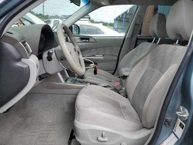 JF2SH6CCXAH787988 - 2010 SUBARU FORESTER 2.5X PREMIUM TEAL photo 7