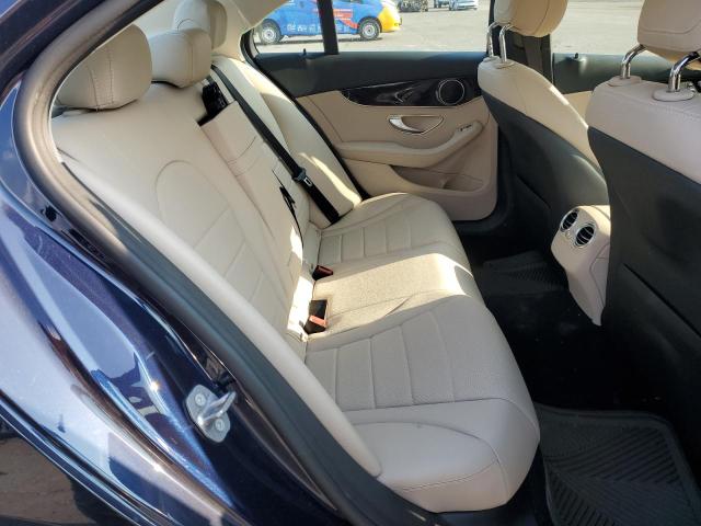 55SWF4KB3HU209145 - 2017 MERCEDES-BENZ C 300 4MATIC BLUE photo 10