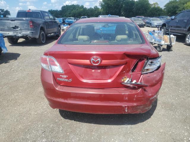 1YVHP82AX95M40367 - 2009 MAZDA 6 I წითელი ფოტო 6