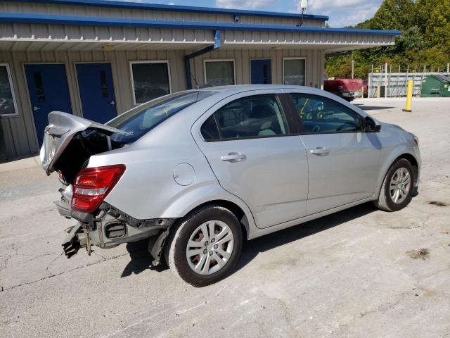 1G1JB5SH7H4110636 - 2017 CHEVROLET SONIC LS 银色 照片 3