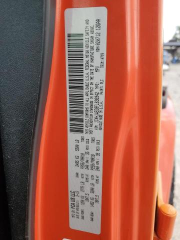 1C4HJWEG8FL636942 - 2015 JEEP WRANGLER U SAHARA ORANGE photo 12