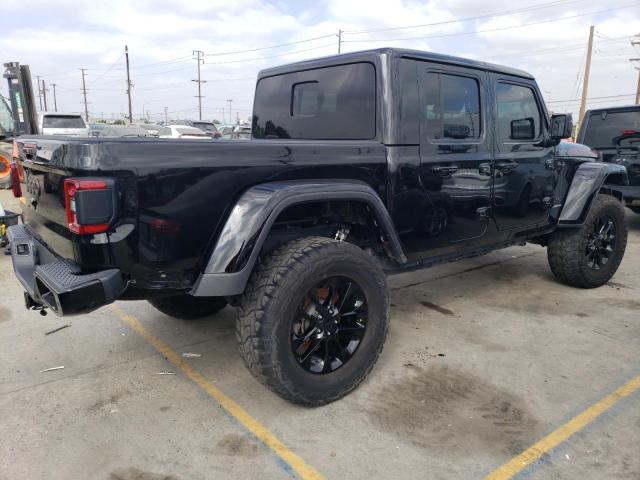 1C6HJTFG6ML594191 - 2021 JEEP GLADIATOR OVERLAND BLACK photo 3