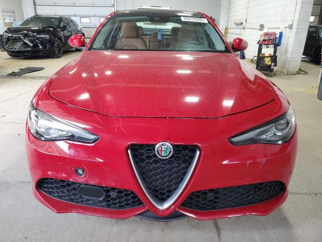 ZARFAEEN2J7577278 - 2018 ALFA ROMEO GIULIA TI Q4 RED photo 5