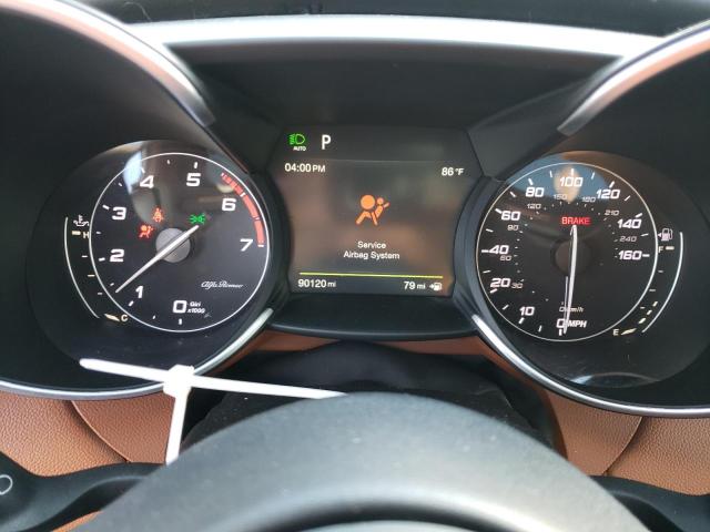 ZARFAEEN2J7577278 - 2018 ALFA ROMEO GIULIA TI Q4 RED photo 9