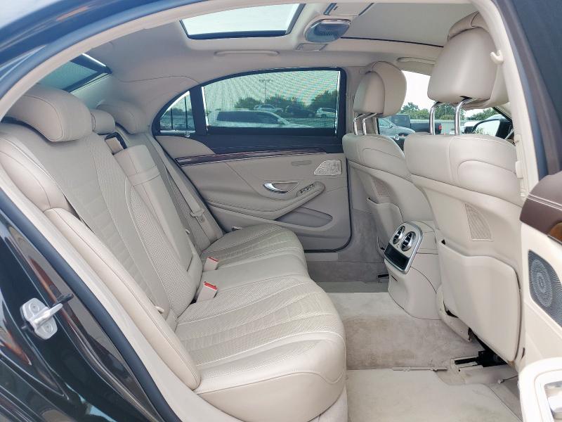 WDDUG8FB6GA236585 - 2016 MERCEDES-BENZ S 550 4MATIC BLACK photo 10