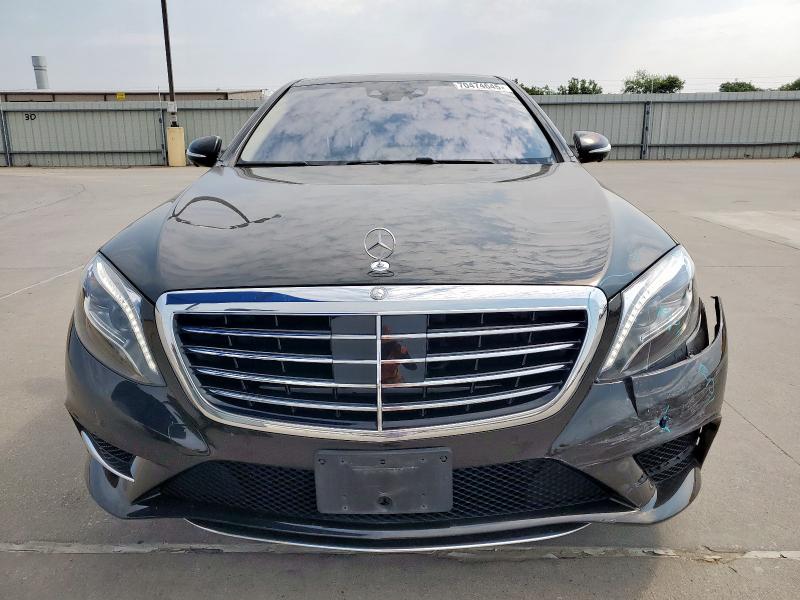 WDDUG8FB6GA236585 - 2016 MERCEDES-BENZ S 550 4MATIC BLACK photo 5