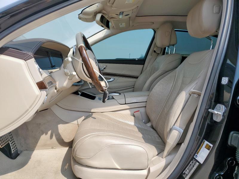 WDDUG8FB6GA236585 - 2016 MERCEDES-BENZ S 550 4MATIC BLACK photo 7