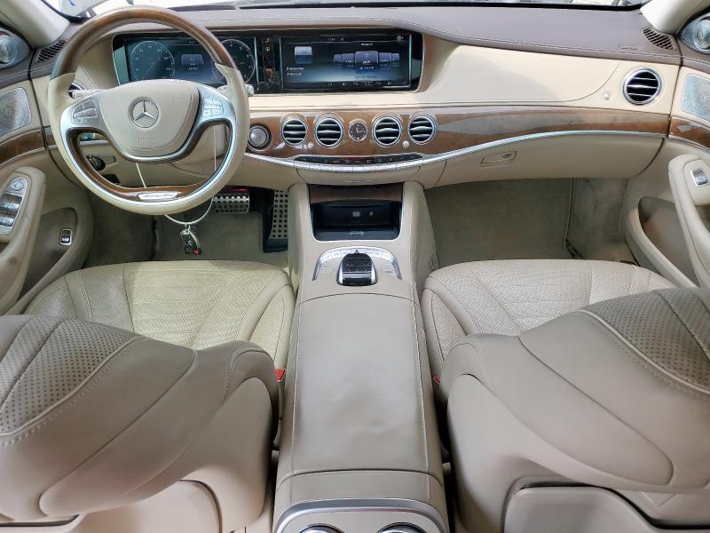 WDDUG8FB6GA236585 - 2016 MERCEDES-BENZ S 550 4MATIC BLACK photo 8