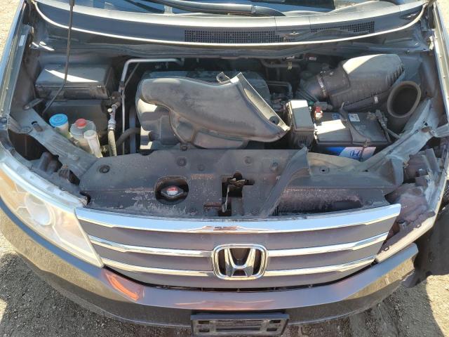 5FNRL5H62BB022929 - 2011 HONDA ODYSSEY EXL GRAY photo 12