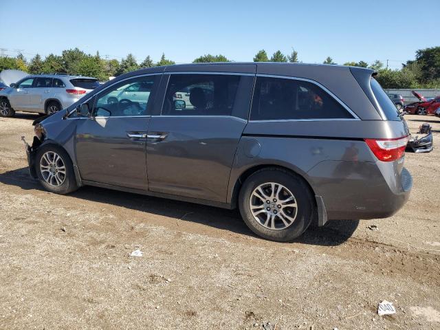 5FNRL5H62BB022929 - 2011 HONDA ODYSSEY EXL GRAY photo 2