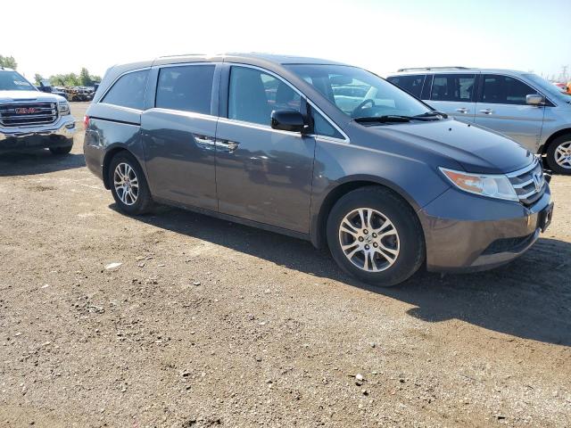 5FNRL5H62BB022929 - 2011 HONDA ODYSSEY EXL GRAY photo 4