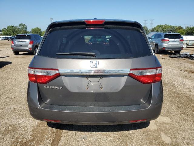 5FNRL5H62BB022929 - 2011 HONDA ODYSSEY EXL GRAY photo 6