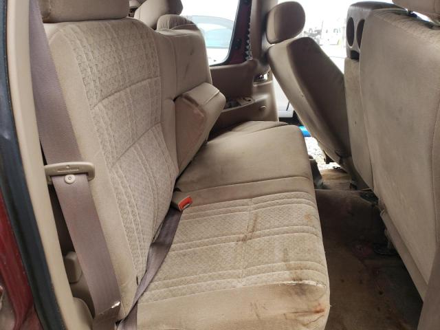 5TBRT341X3S438621 - 2003 TOYOTA TUNDRA ACCESS CAB SR5 RED photo 10