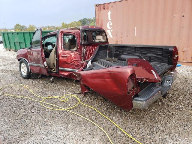 5TBRT341X3S438621 - 2003 TOYOTA TUNDRA ACCESS CAB SR5 RED photo 2