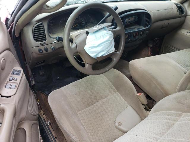 5TBRT341X3S438621 - 2003 TOYOTA TUNDRA ACCESS CAB SR5 RED photo 8