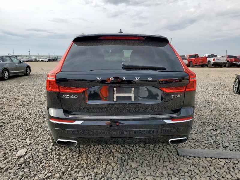 LYVA22RL5JB101661 - 2018 VOLVO XC60 T6 BLACK photo 6