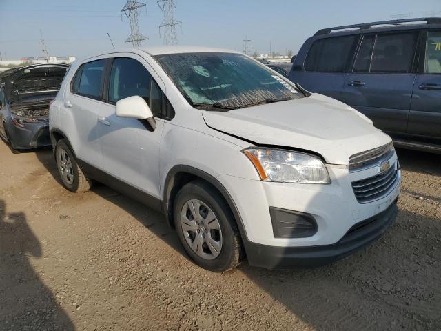 3GNCJKSB8GL265337 - 2016 CHEVROLET TRAX LS WHITE photo 4