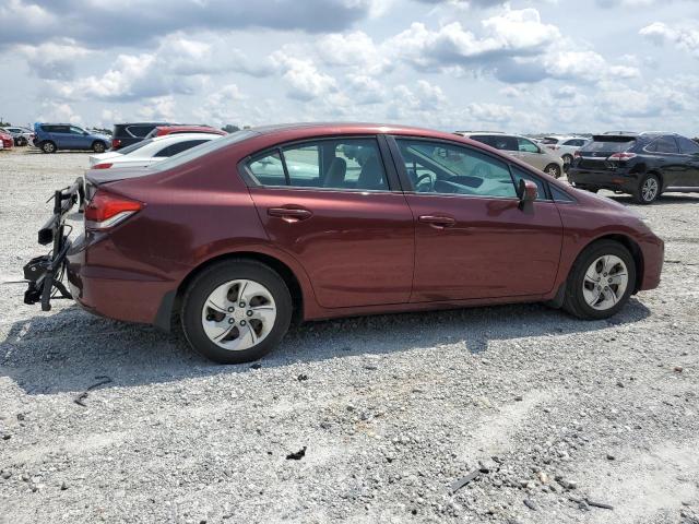 19XFB2F59EE051742 - 2014 HONDA CIVIC LX Bordo foto 3