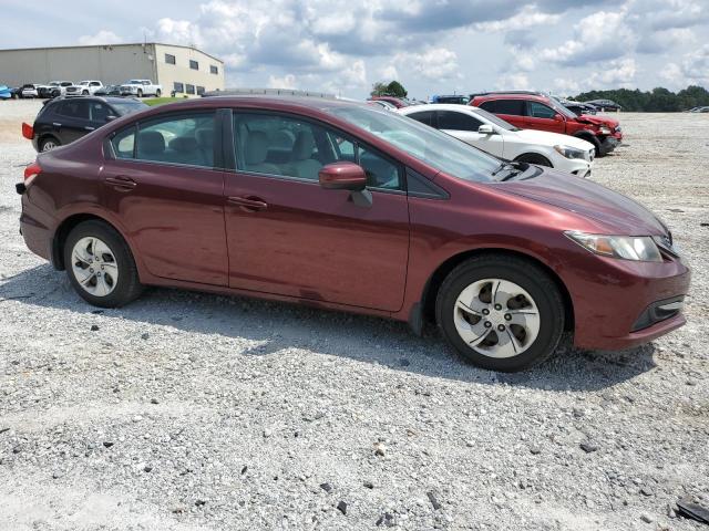 19XFB2F59EE051742 - 2014 HONDA CIVIC LX Bordo foto 4
