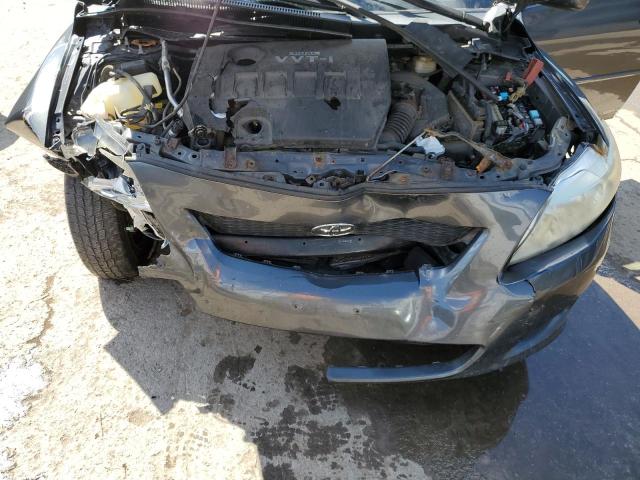 2T1BU40EX9C142696 - 2009 TOYOTA COROLLA BASE GRAY photo 11