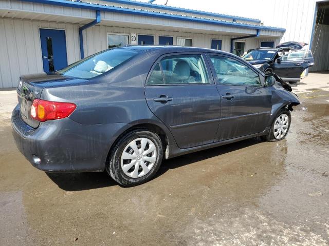 2T1BU40EX9C142696 - 2009 TOYOTA COROLLA BASE GRAY photo 3
