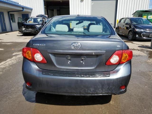 2T1BU40EX9C142696 - 2009 TOYOTA COROLLA BASE GRAY photo 6