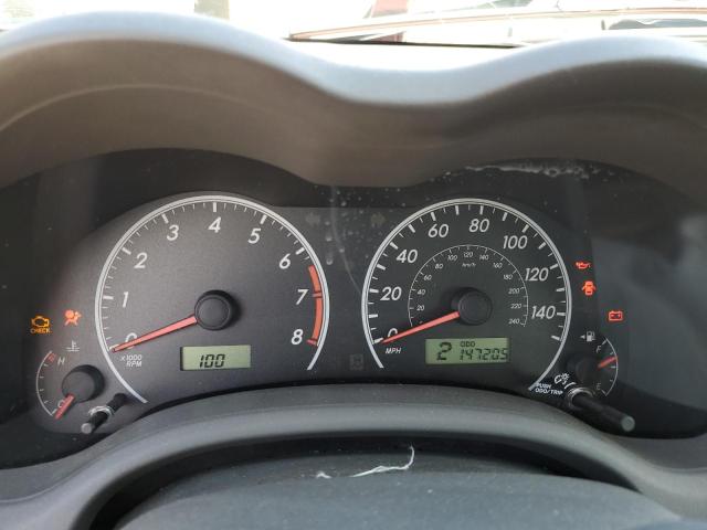 2T1BU40EX9C142696 - 2009 TOYOTA COROLLA BASE GRAY photo 9