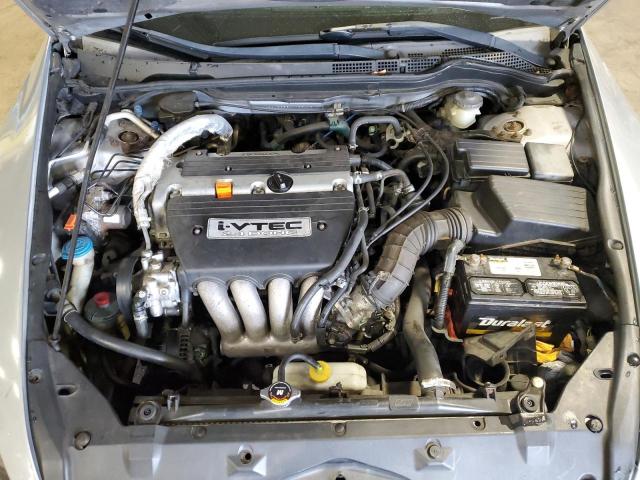 1HGCM56884A136406 - 2004 HONDA ACCORD EX SILVER photo 11