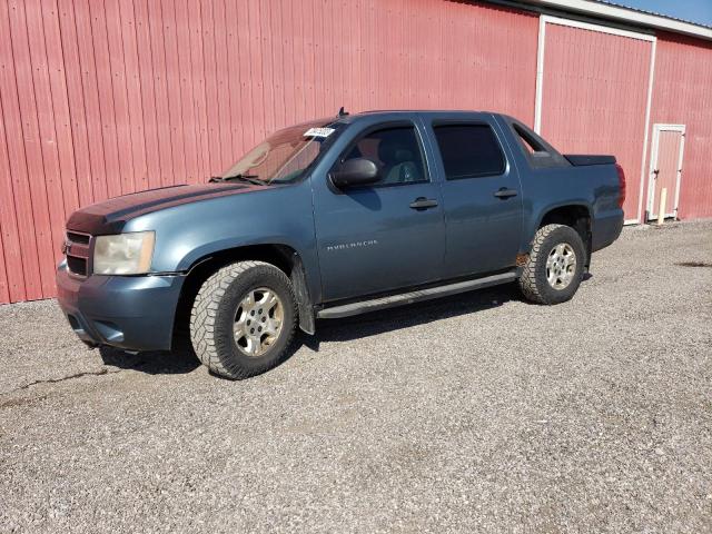 3GNVKEE02AG241973 - 2010 CHEVROLET AVALANCHE LS BLUE photo 1