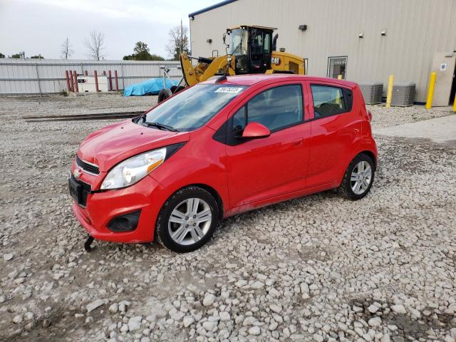 KL8CD6S97FC788386 - 2015 CHEVROLET SPARK 1LT RED photo 1