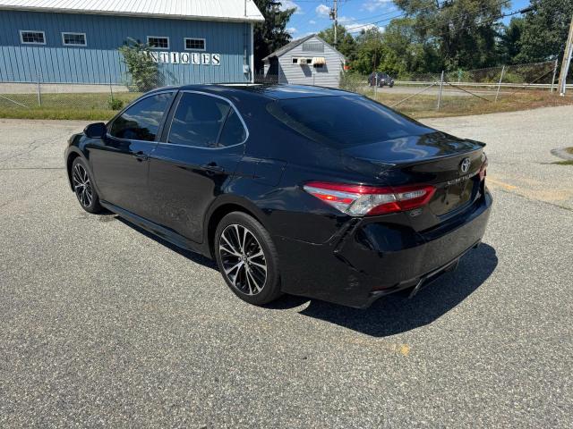 4T1B11HK0JU577263 - 2018 TOYOTA CAMRY L BLACK photo 3