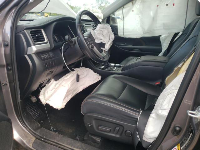 5TDJZRFH7KS591827 - 2019 TOYOTA HIGHLANDER SE 灰色 照片 7