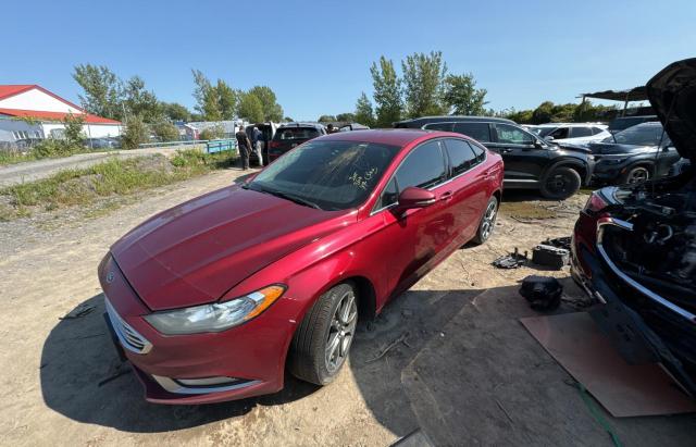 3FA6P0H93HR134933 - 2017 FORD FUSION SE CRIMSON photo 2