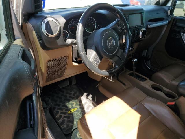 1J4BA5H14BL633094 - 2011 JEEP WRANGLER U SAHARA SILVER photo 8