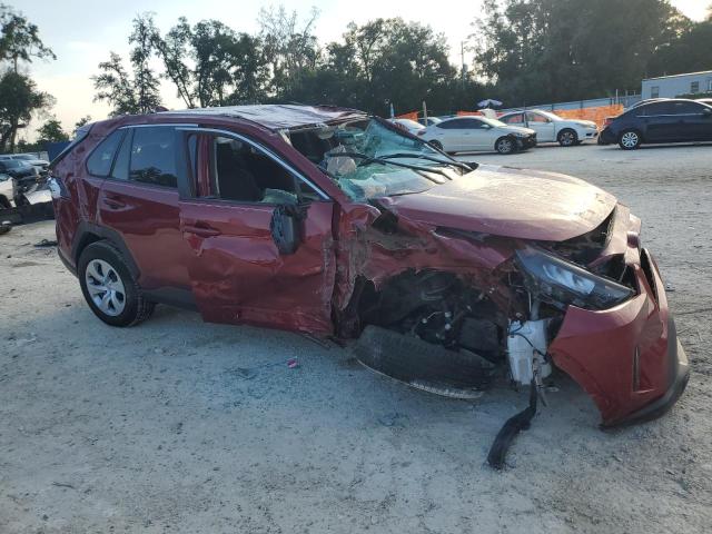 2T3H1RFV0MW105856 - 2021 TOYOTA RAV4 LE RED photo 4