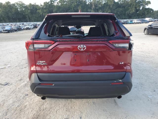 2T3H1RFV0MW105856 - 2021 TOYOTA RAV4 LE RED photo 6