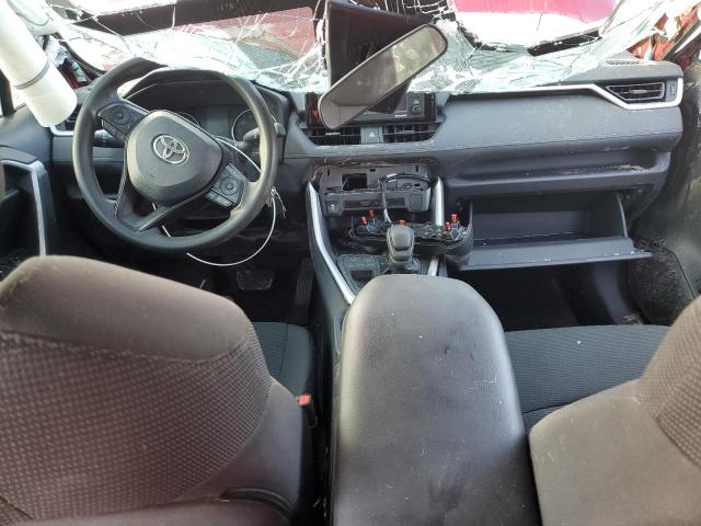 2T3H1RFV0MW105856 - 2021 TOYOTA RAV4 LE RED photo 8