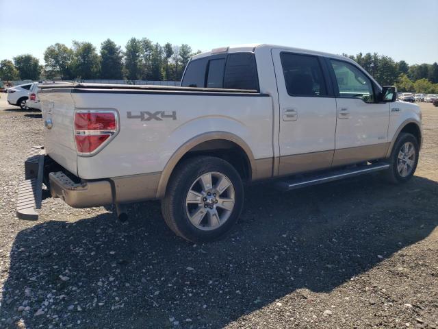 1FTFW1ET6BFA82835 - 2011 FORD F150 SUPERCREW WHITE photo 3