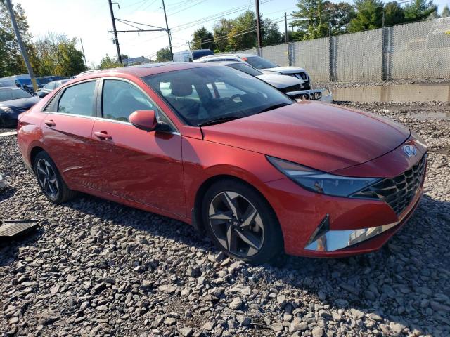 KMHLP4AG9MU116805 - 2021 HYUNDAI ELANTRA LIMITED RED photo 4