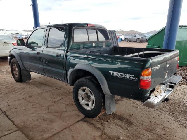 5TEGN92N94Z344333 - 2004 TOYOTA TACOMA DOUBLE CAB PRERUNNER GREEN photo 2